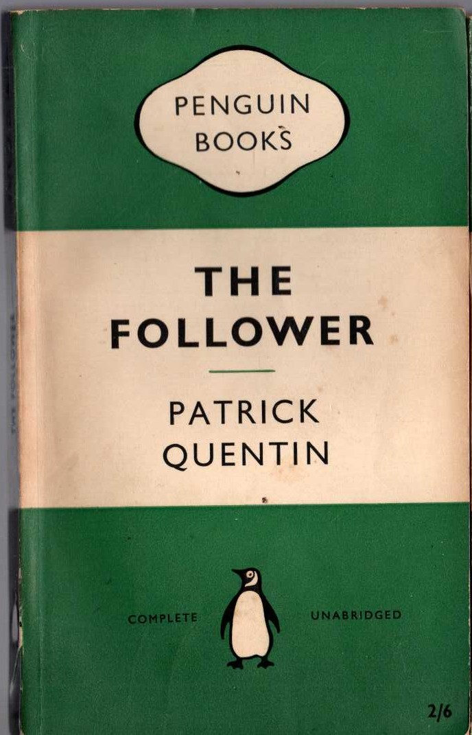 Patrick Quentin  THE FOLLOWER front book cover image