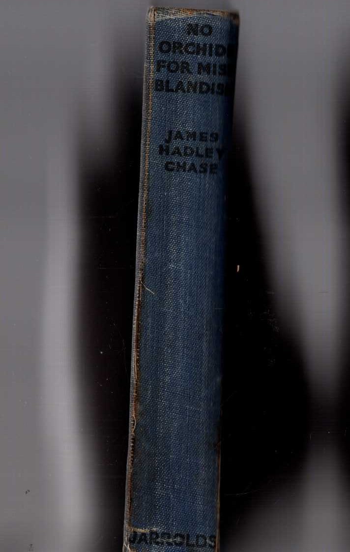 NO ORCHIDS FOR MISS BLANDISH front book cover image
