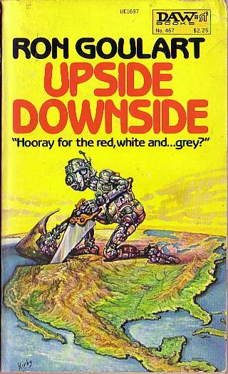 Ron Goulart  UPSIDE DOWNSIDE front book cover image