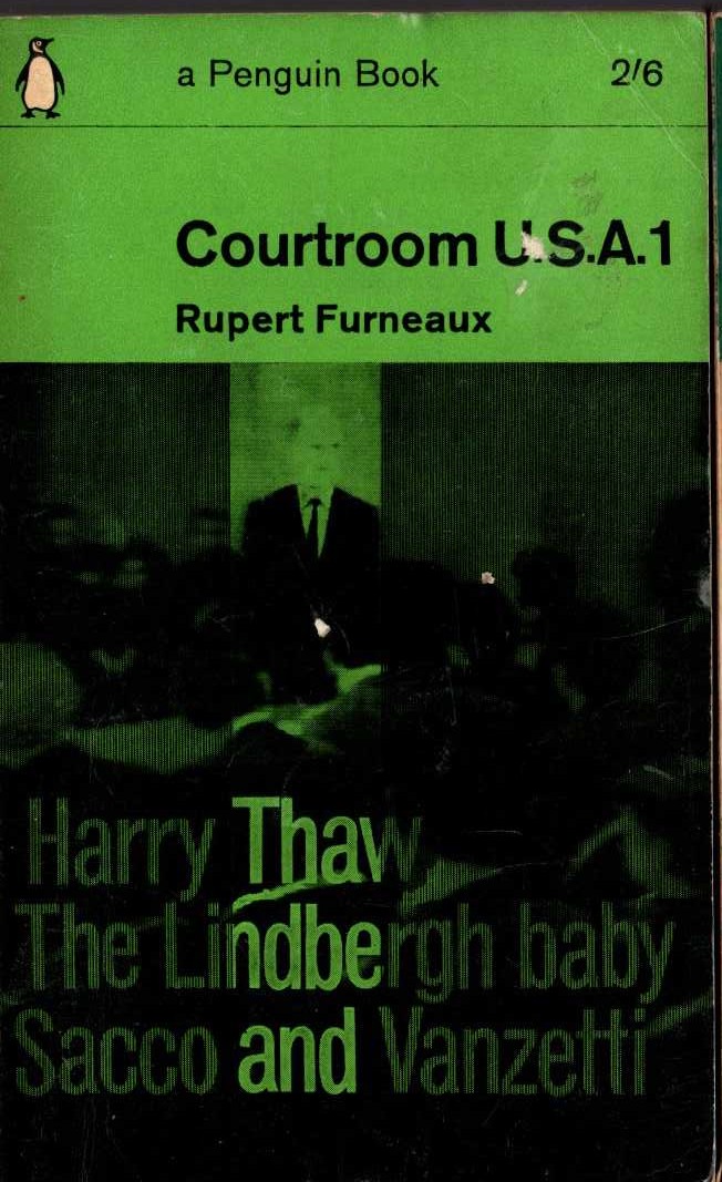 Rupert Furneaux  COURTROOM U.S.A. 1 front book cover image