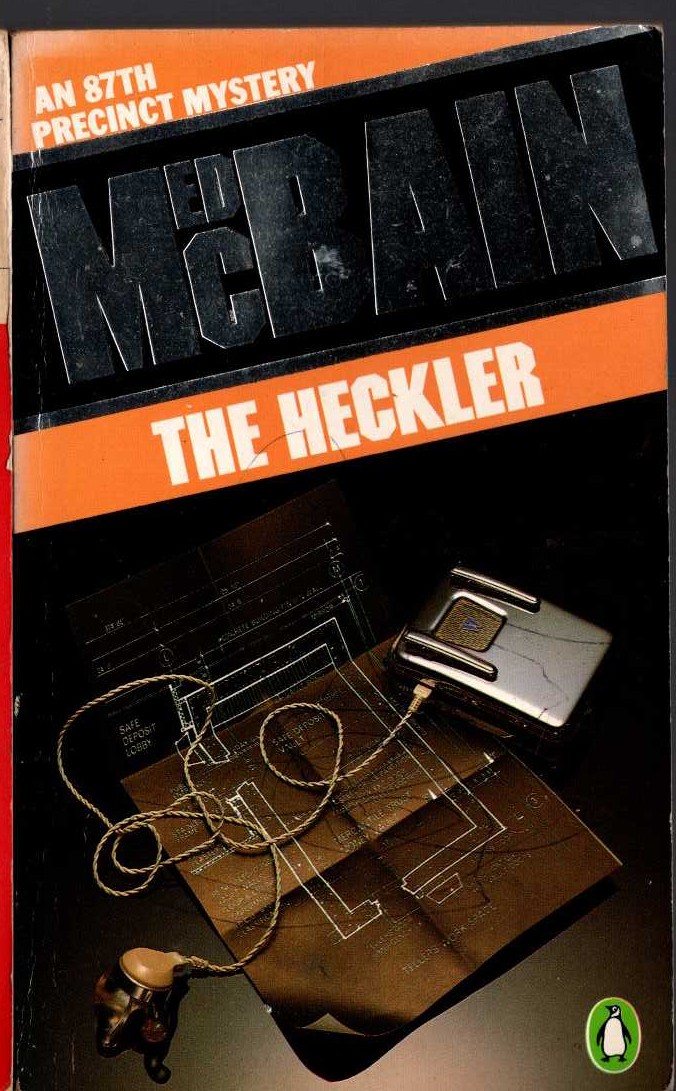 Ed McBain  THE HECKLER front book cover image