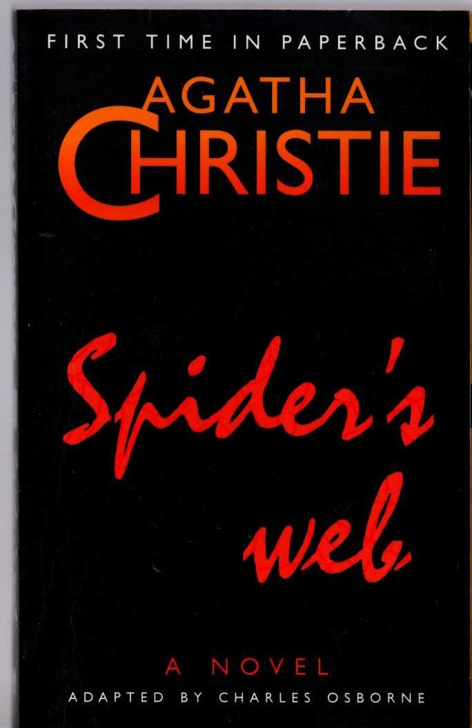 (Charles Osborne adapts) SPIDER'S WEB front book cover image