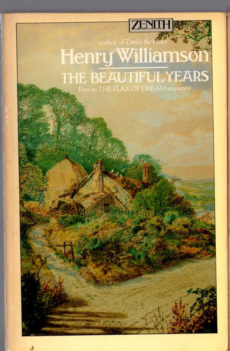 Henry Williamson  THE BEAUTFUL YEARS front book cover image