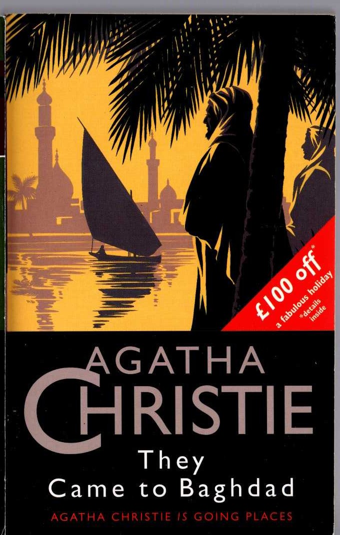 Agatha Christie  THEY CAME TO BAGHDAD front book cover image