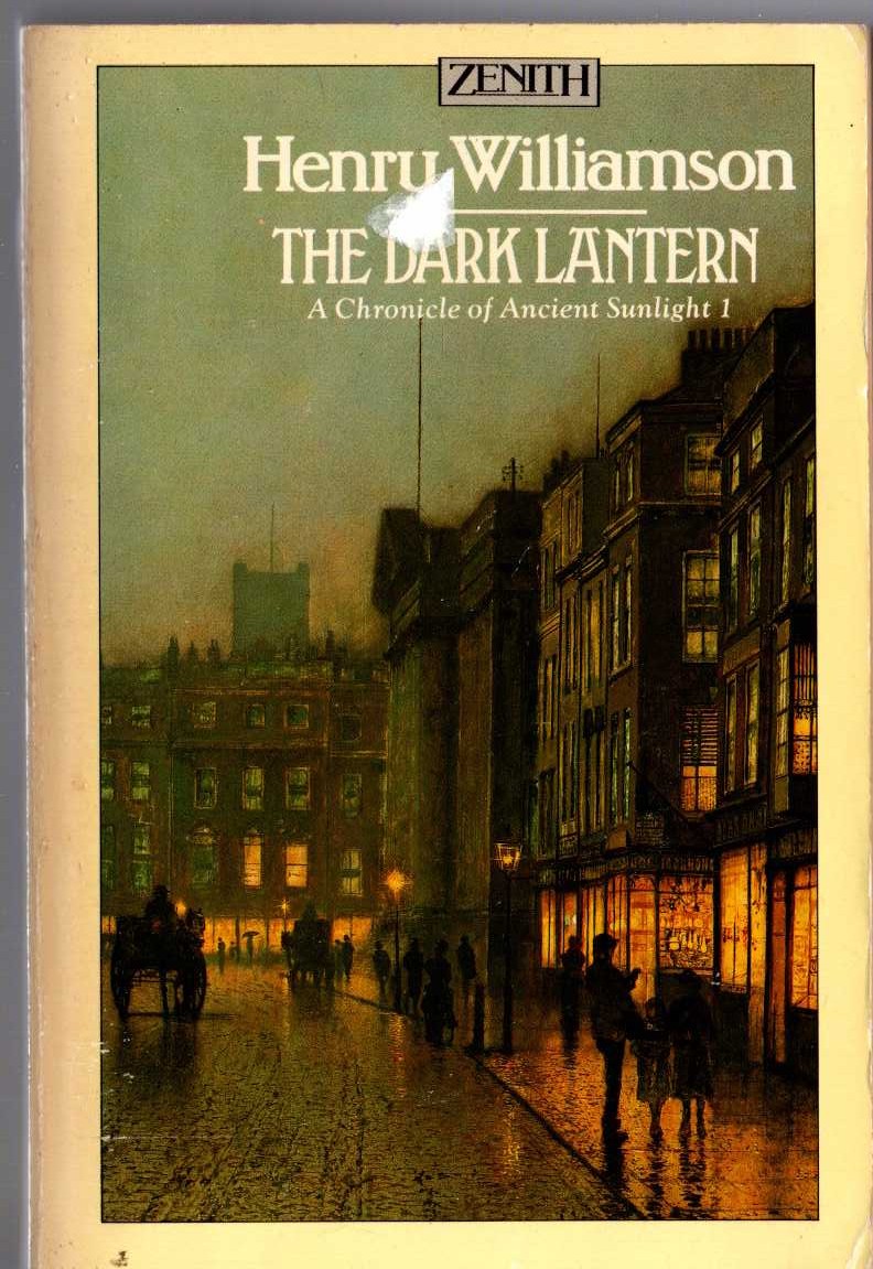 Henry Williamson  THE DARK LANTERN front book cover image
