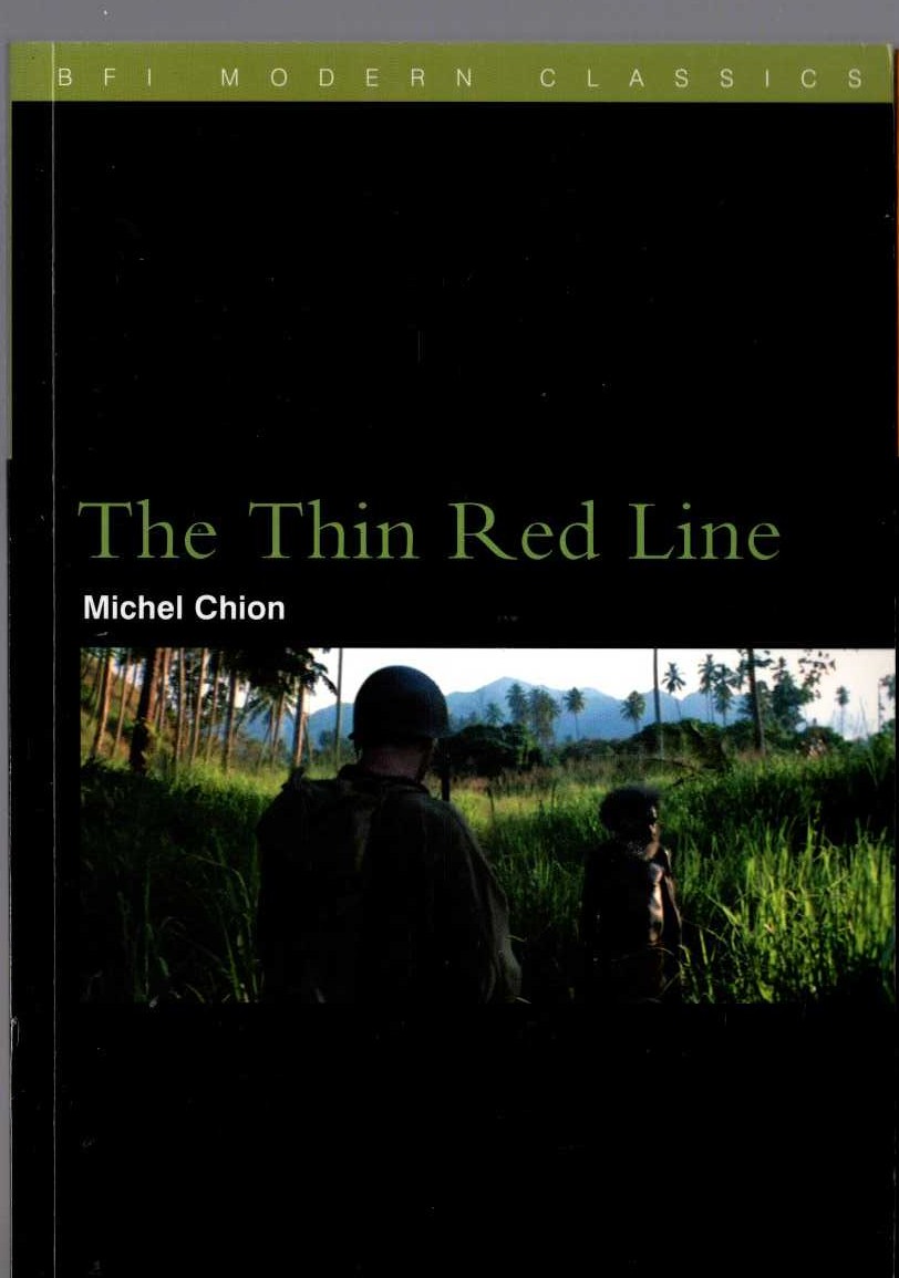 Michel Chion  THE THIN RED LINE front book cover image