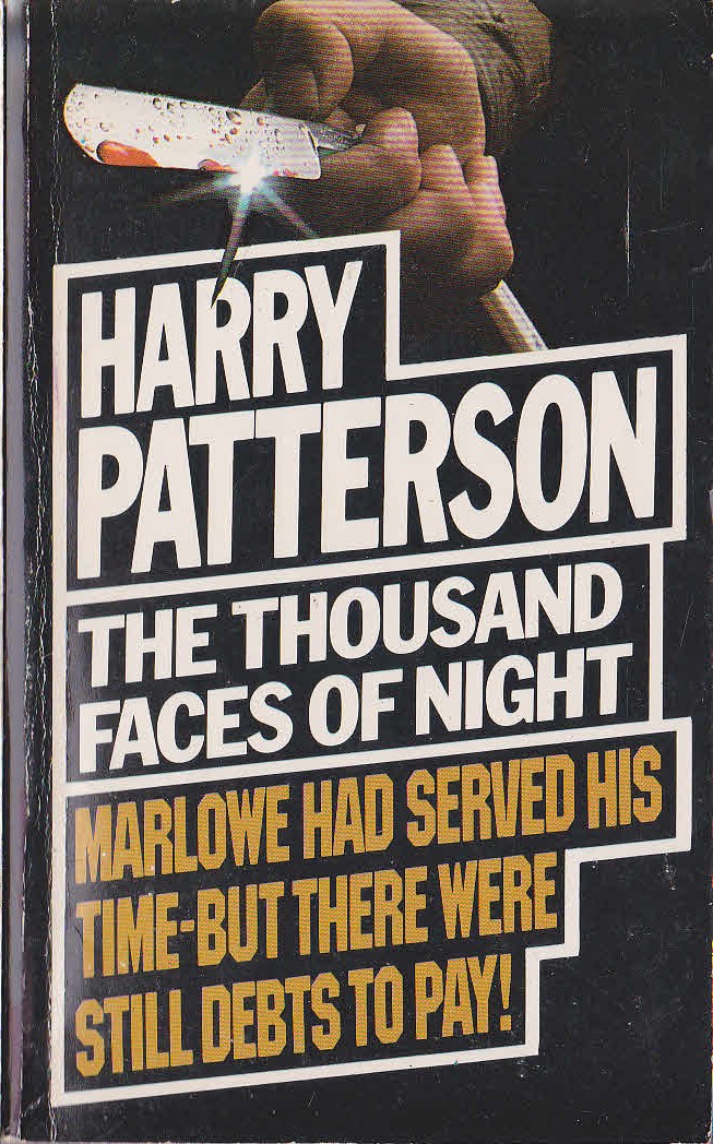 Harry Patterson  THE THOUSAND FACES OF NIGHT front book cover image