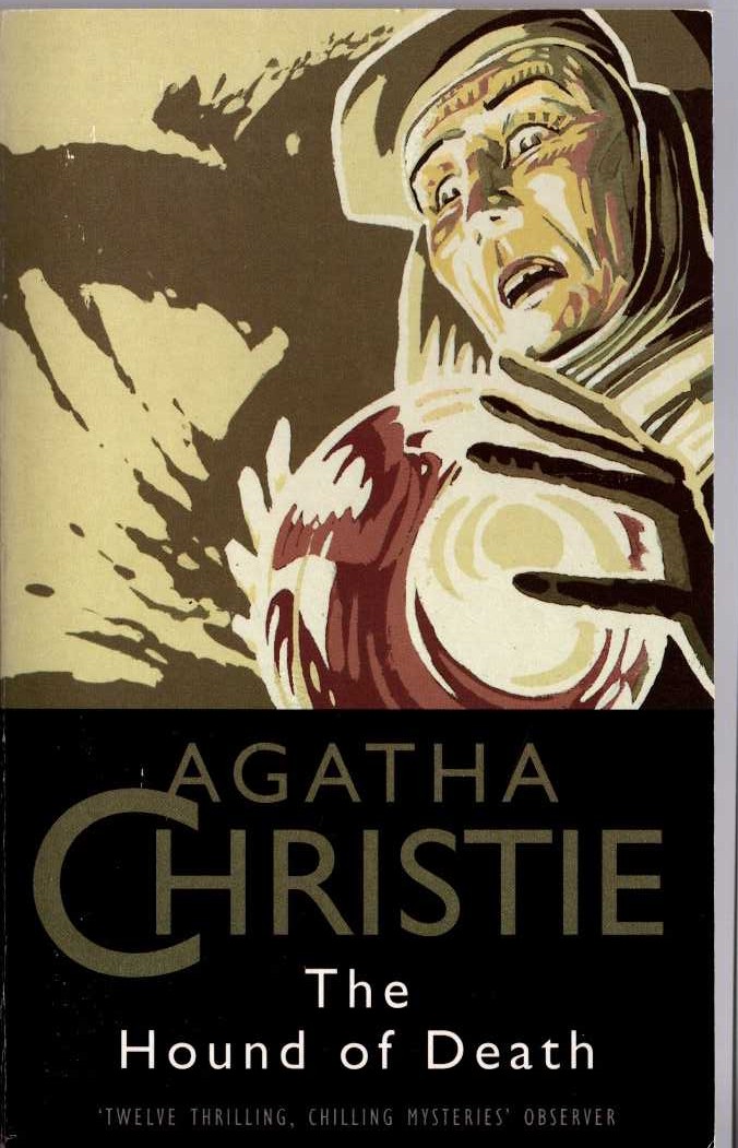 Agatha Christie  THE HOUND OF DEATH front book cover image