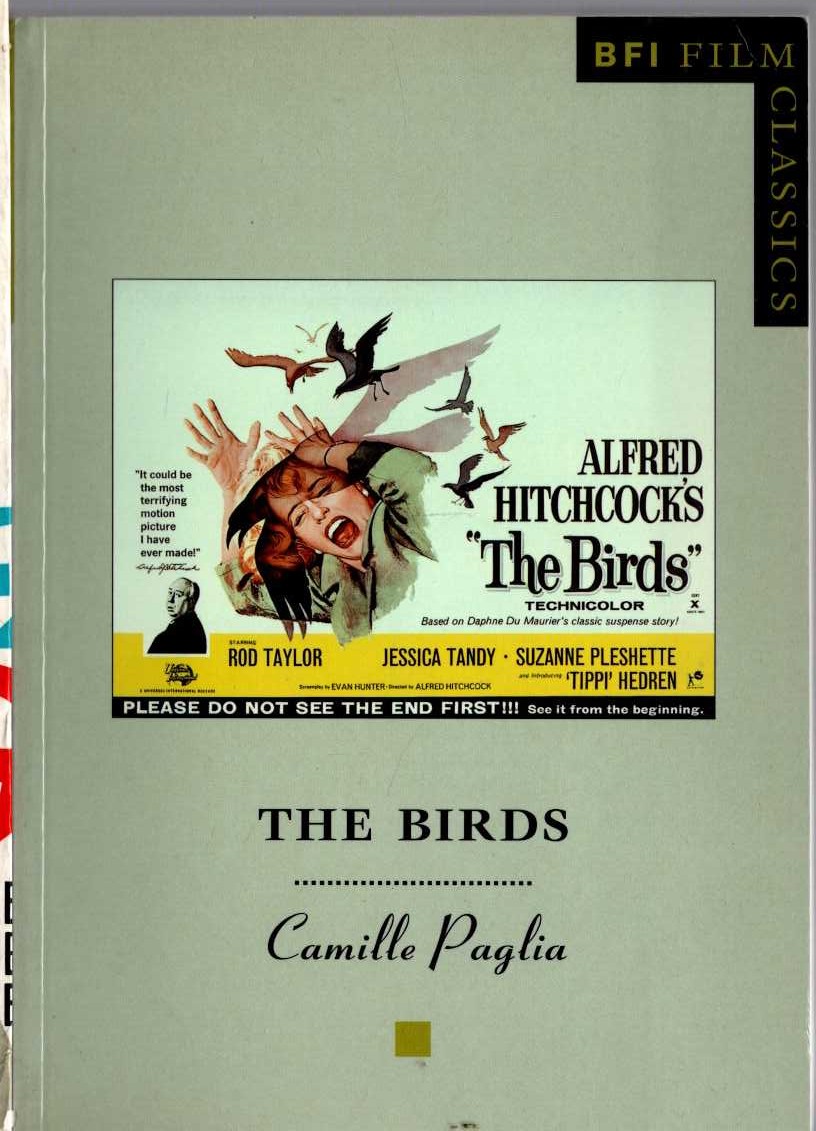 Camille Paglia  THE BIRDS front book cover image
