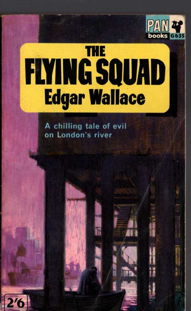 Edgar Wallace  THE FLYING SQUAD front book cover image