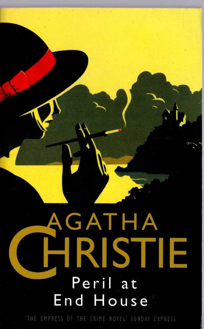 Agatha Christie  PERIL AT END HOUSE front book cover image