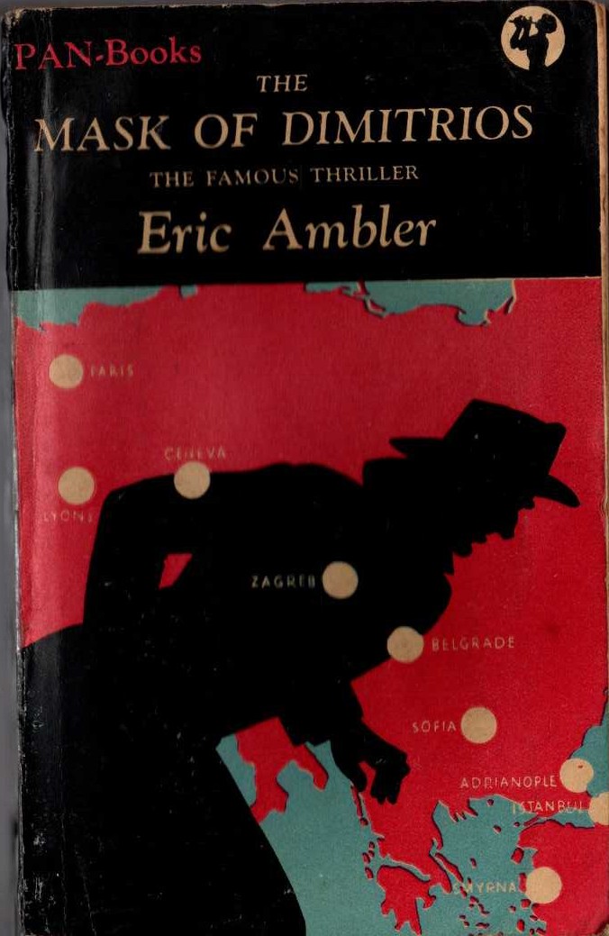 Eric Ambler  THE MASK OF DIMITRIOS front book cover image