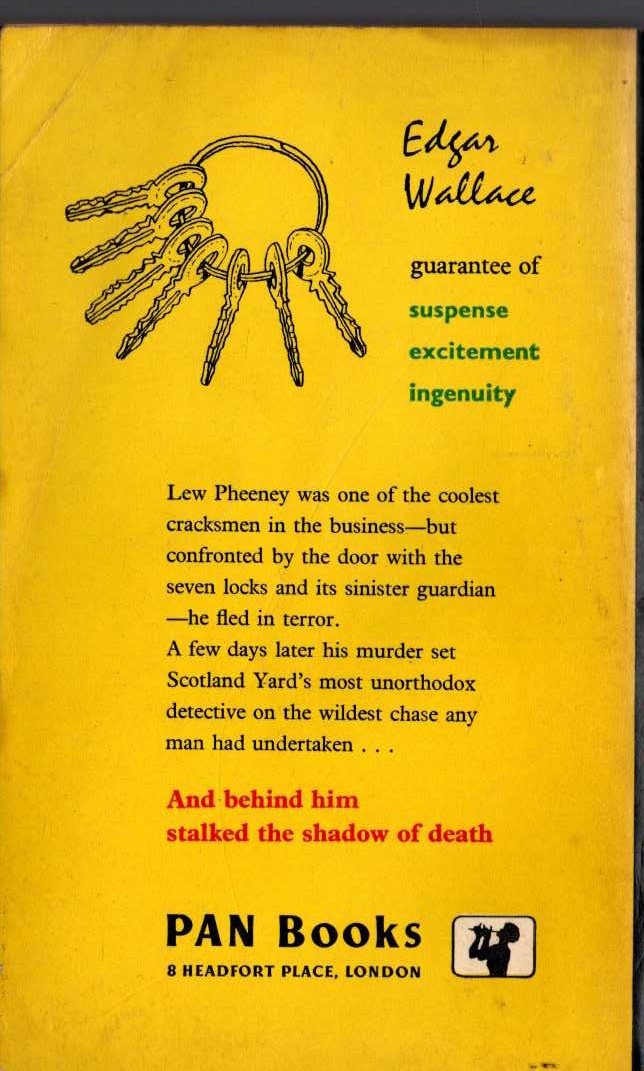 Agatha Christie  MURDER IN THE MEWS magnified rear book cover image