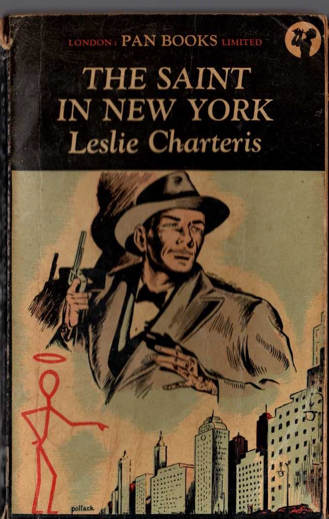 Leslie Charteris  THE SAINT IN NEW YORK front book cover image