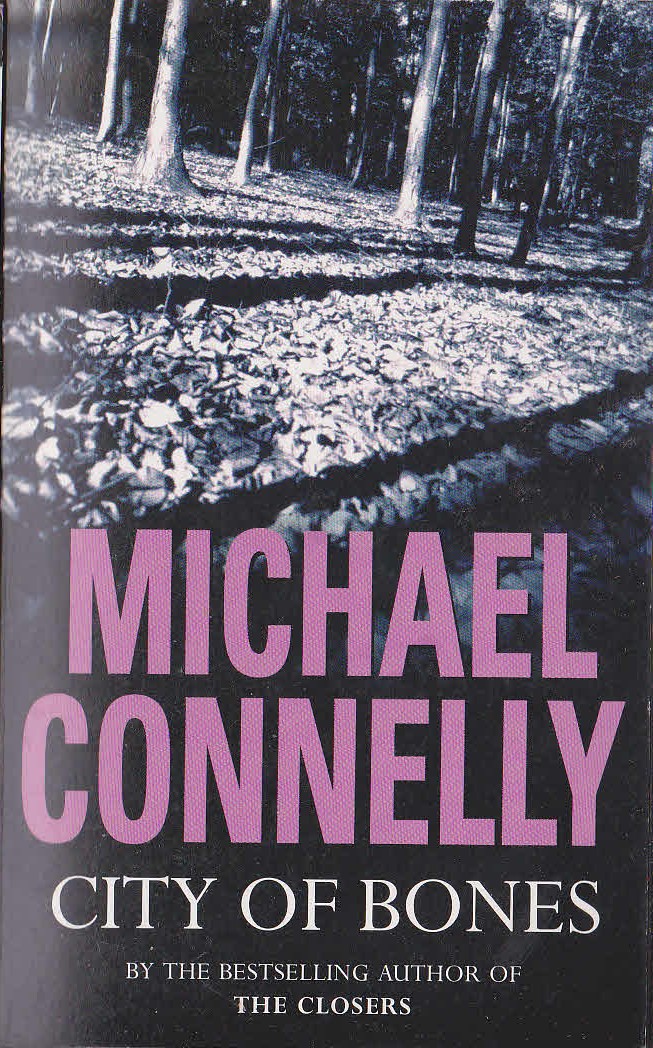 Michael Connelly  CITY OF BONES front book cover image