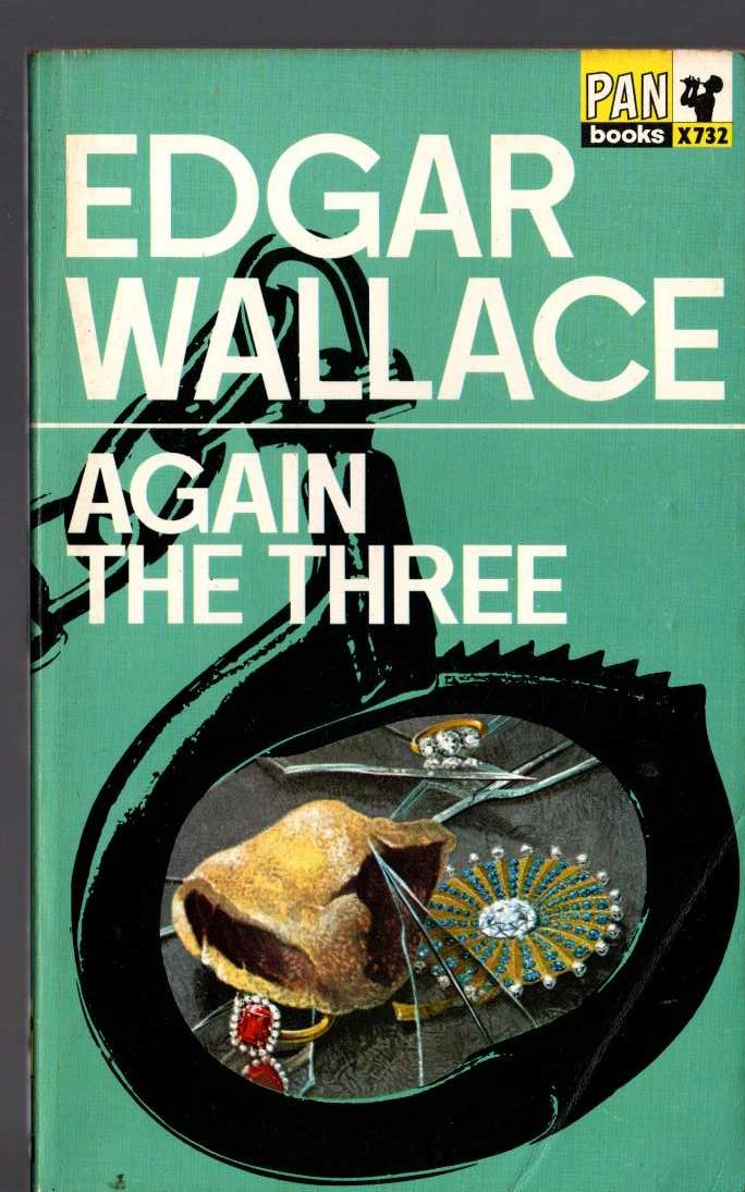 Edgar Wallace  AGAIN THE THREE front book cover image