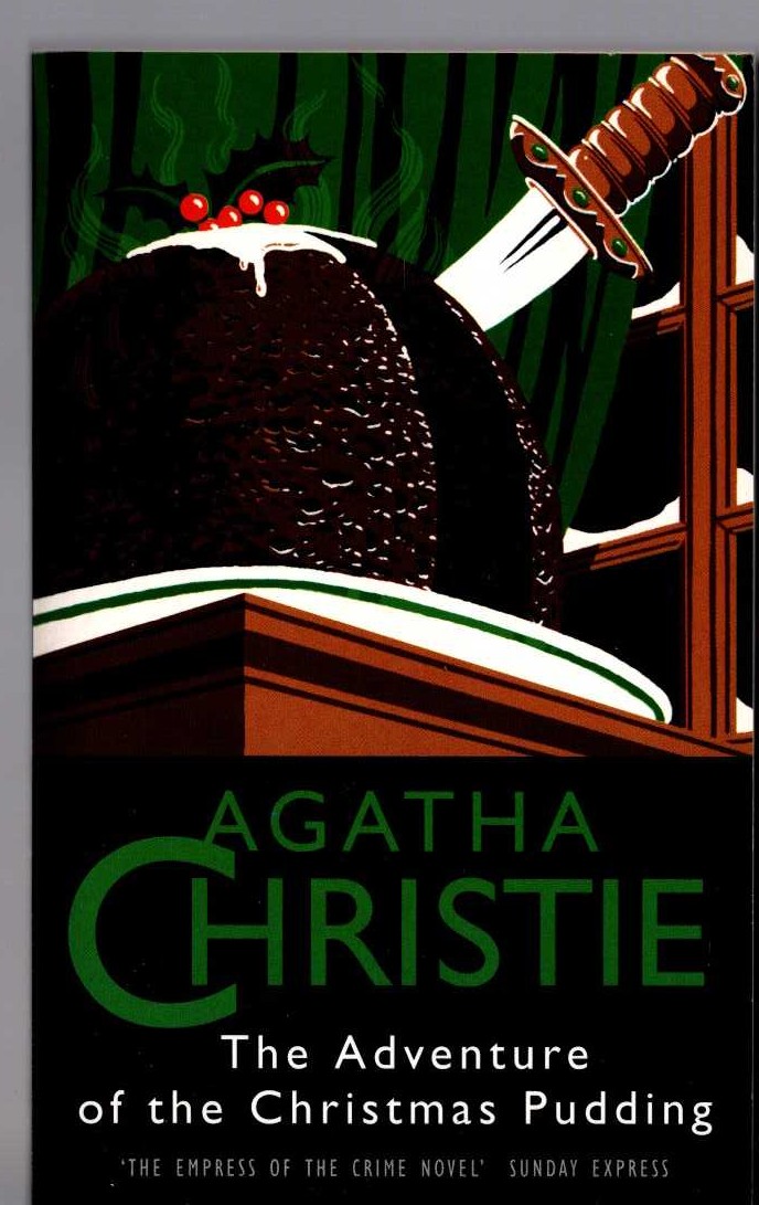Agatha Christie  THE ADVENTURES OF THE CHRISTMAS PUDDING front book cover image