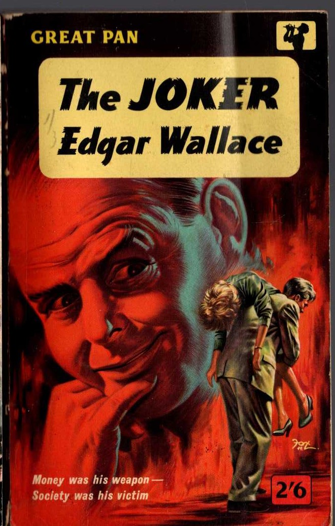 Edgar Wallace  THE JOKER front book cover image