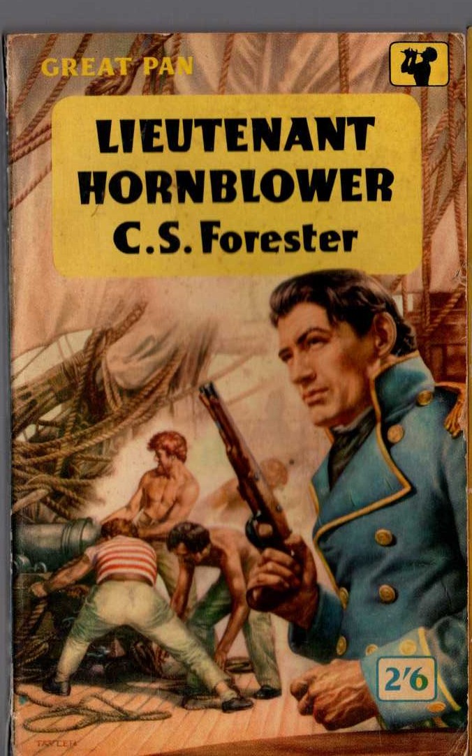 C.S. Forester  LIEUTENANT HORNBLOWER front book cover image