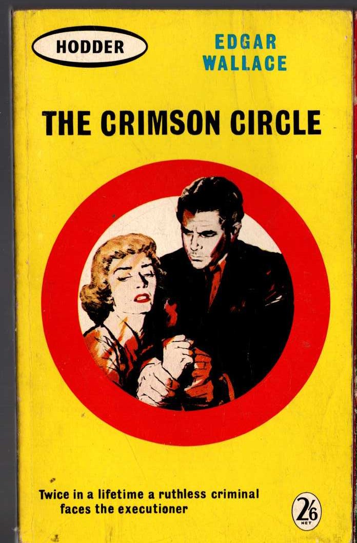 Edgar Wallace  THE CRIMSON CIRCLE front book cover image