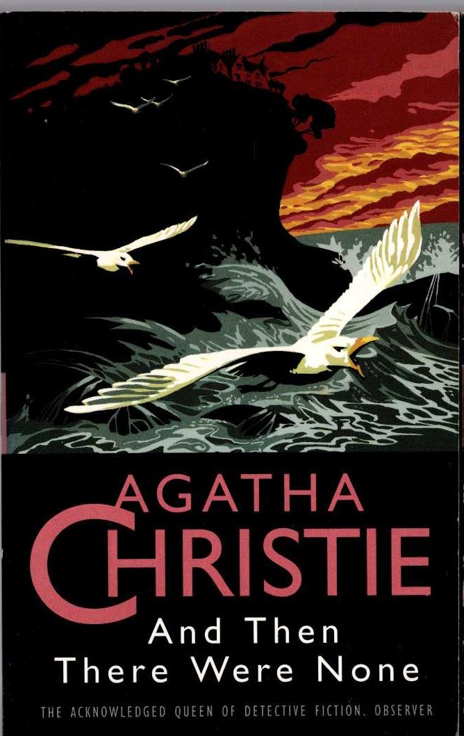 Agatha Christie  AND THEN THERE WERE NONE front book cover image