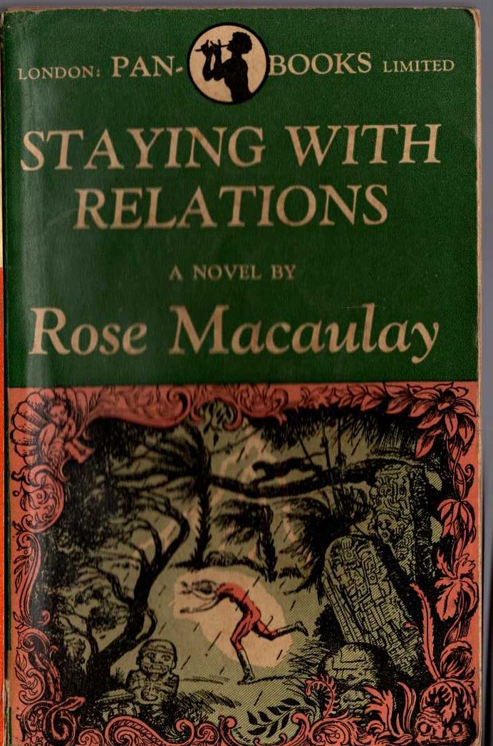 Rose Macaulay  STAYING WITH RELATIONS front book cover image