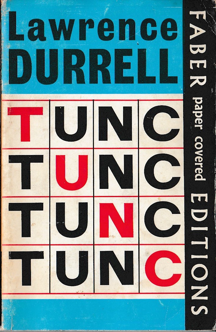 Lawrence Durrell  TUNC front book cover image