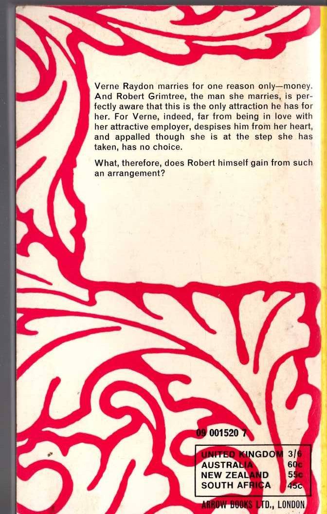Netta Muskett  FLOWERS FROM THE ROCK magnified rear book cover image