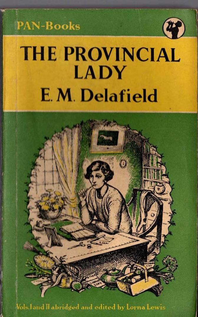 E.M. Delafield  THE PROVINCIAL LADY front book cover image