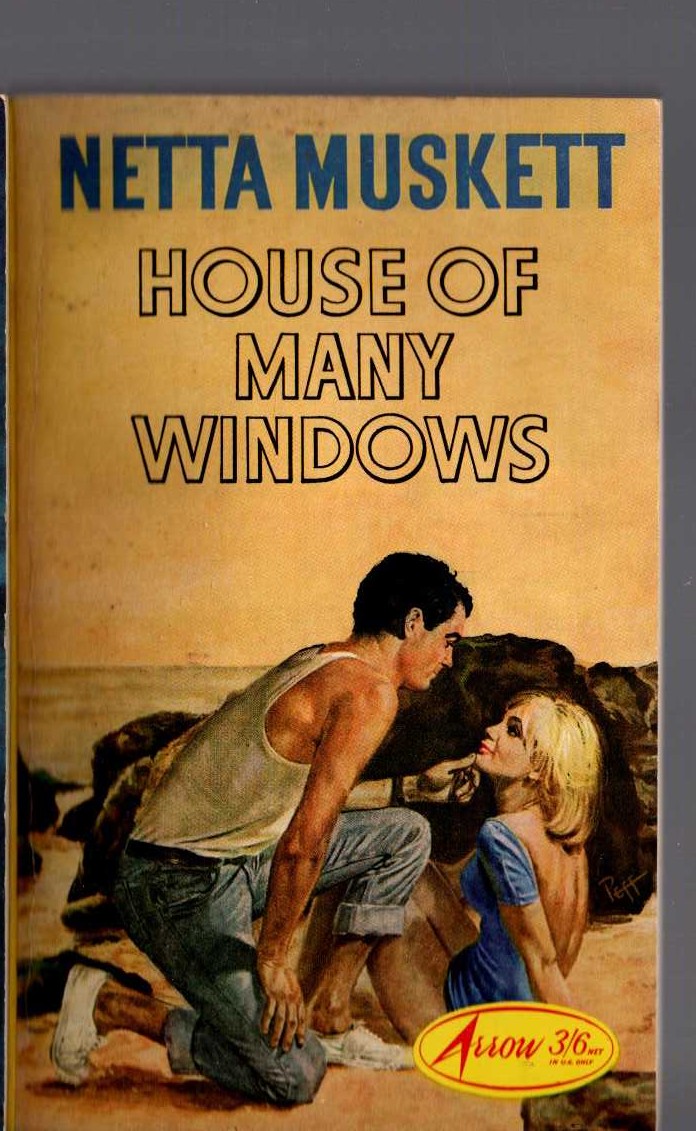 Netta Muskett  HOUSE OF MANY WINDOWS front book cover image