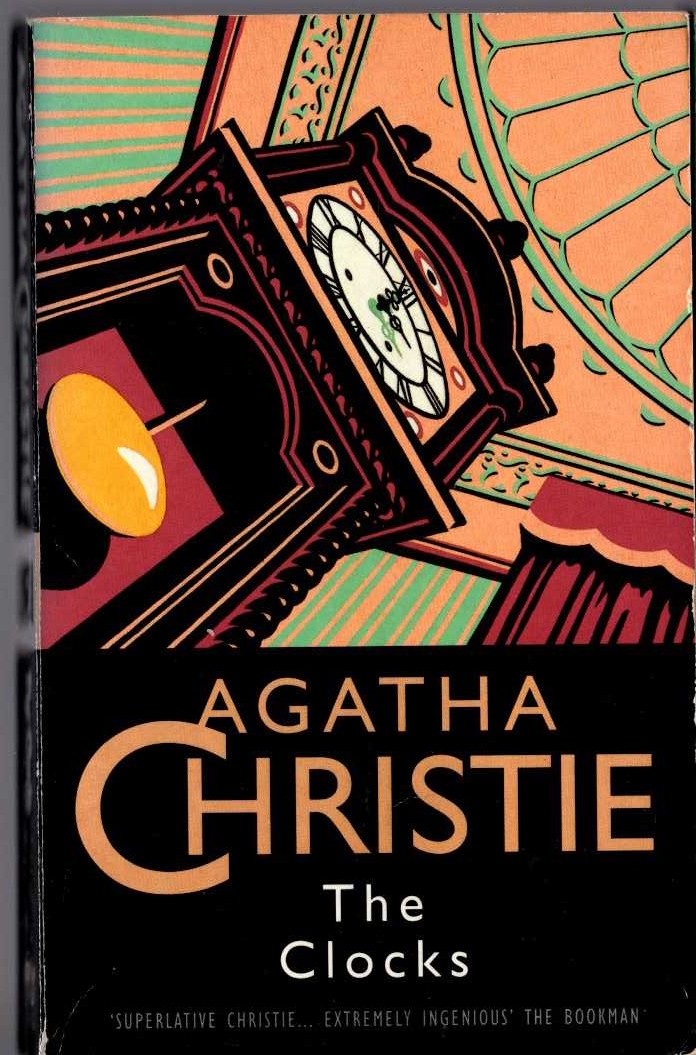 Agatha Christie  THE CLOCKS front book cover image