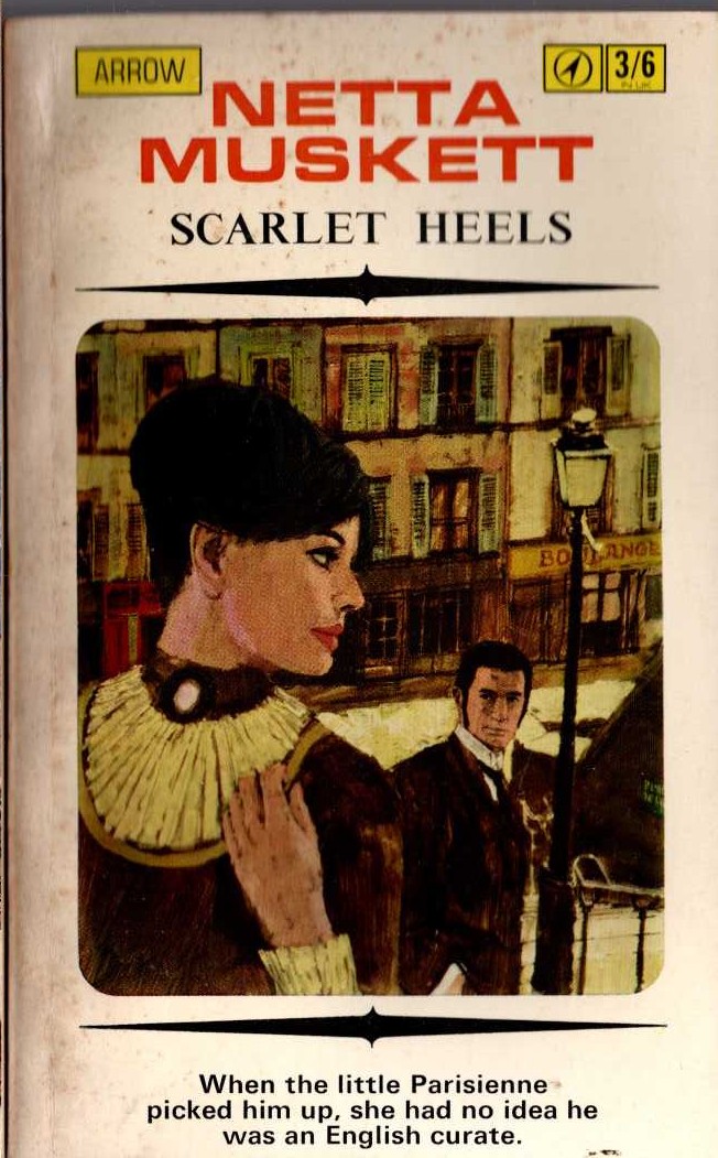 Netta Muskett  SCARLET HEELS front book cover image
