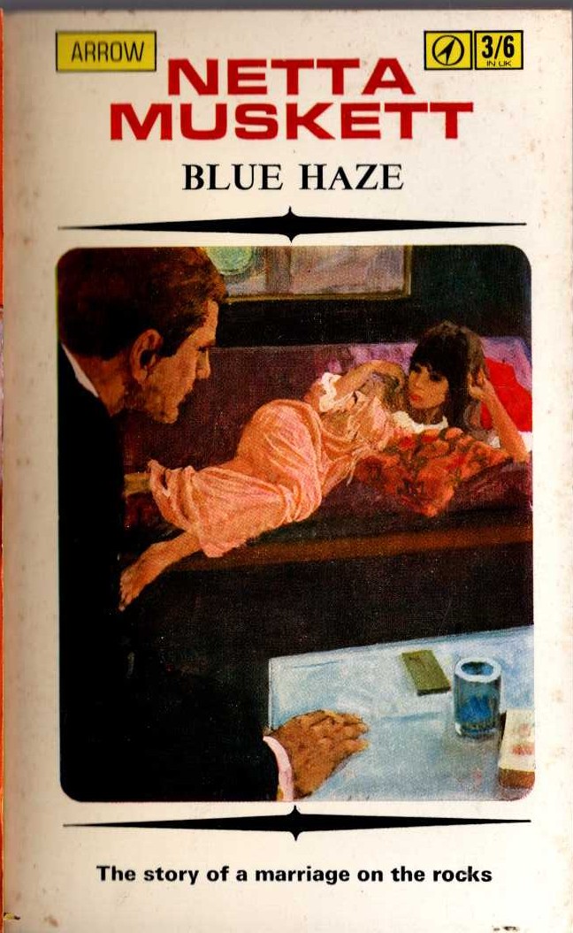 Netta Muskett  BLUE HAZE front book cover image