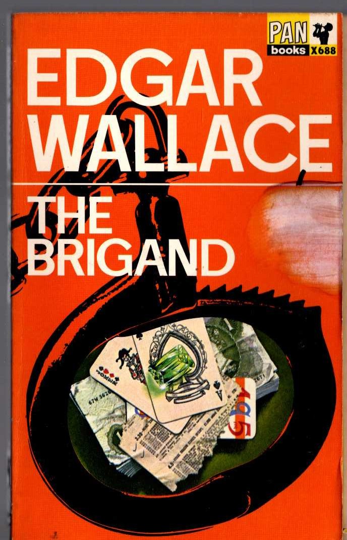 Edgar Wallace  THE BRIGAND front book cover image