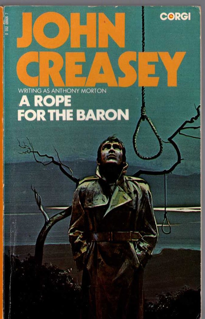 Anthony Morton  A ROPE FOR THE BARON front book cover image