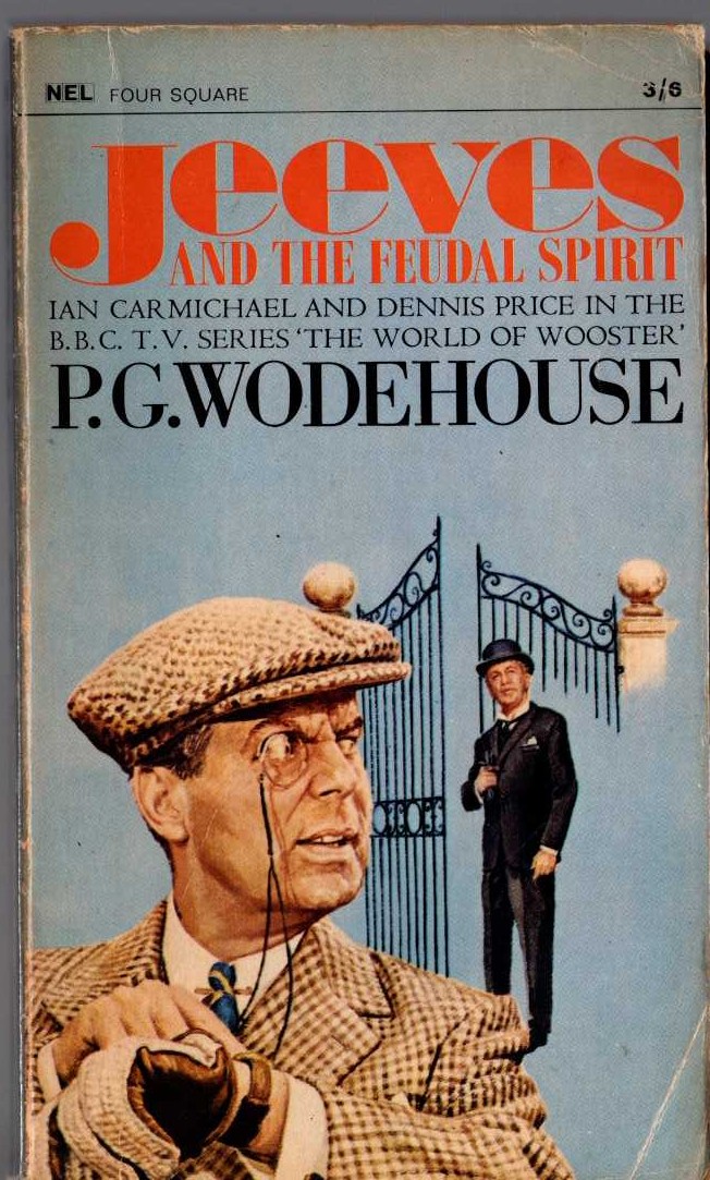 P.G. Wodehouse  JEEVES AND THE FEUDAL SPIRIT (Ian Carmichael) front book cover image