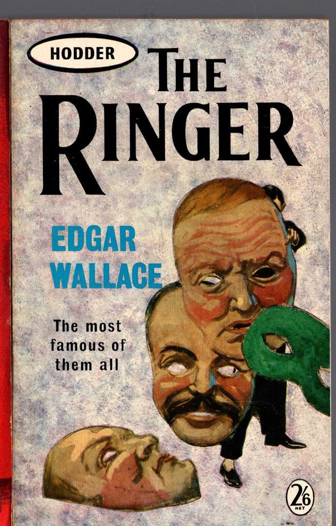 Edgar Wallace  THE RINGER front book cover image