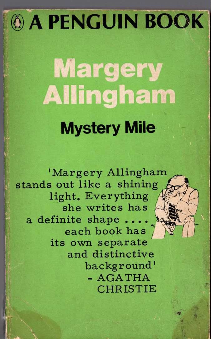 Margery Allingham  MYSTERY MILE front book cover image