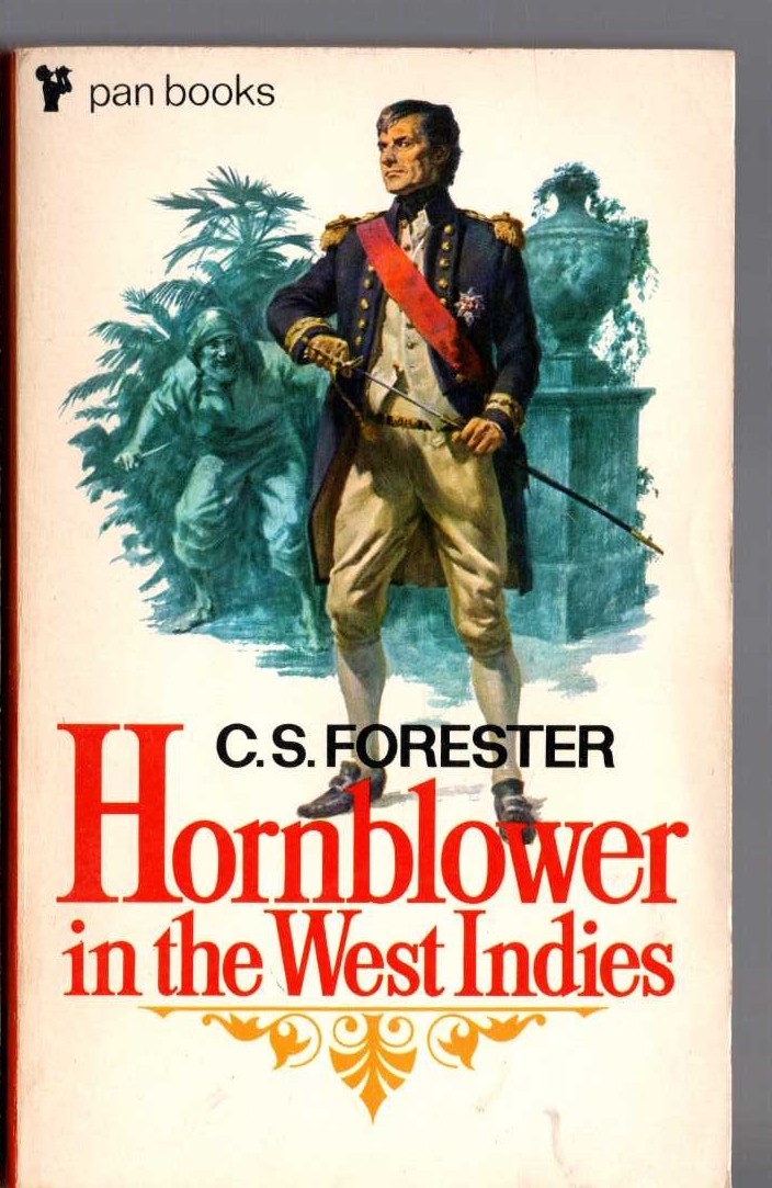 C.S. Forester  HORNBLOWER IN THE WEST INDIES front book cover image