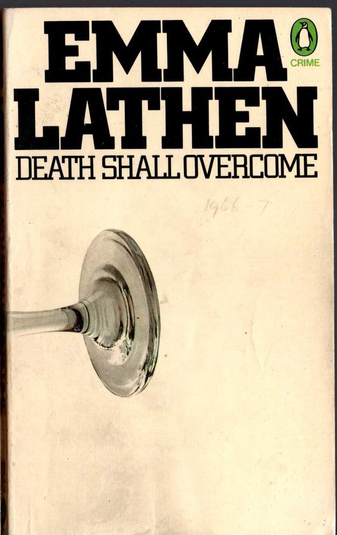 Emma Lathen  DEATH SHALL OVERCOME front book cover image