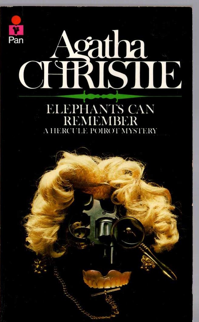 Agatha Christie  ELEPHANTS CAN REMEMBER front book cover image