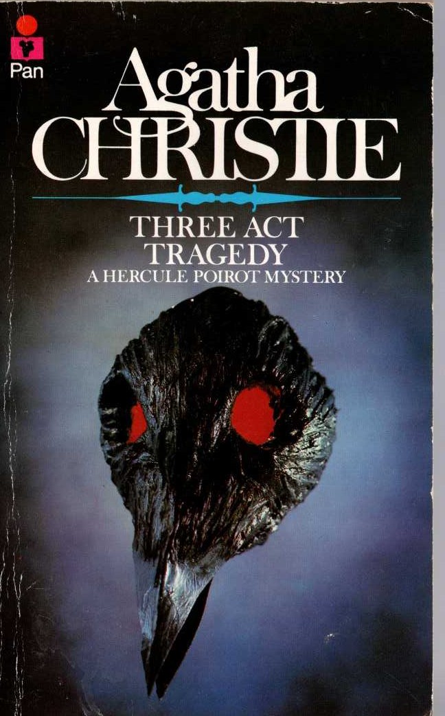 Agatha Christie  THREE-ACT TRAGEDY front book cover image