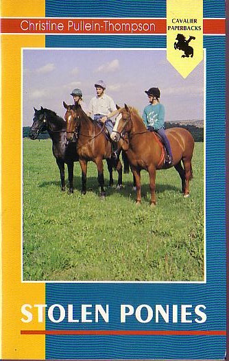 Christine Pullein-Thompson  STOLEN PONIES front book cover image