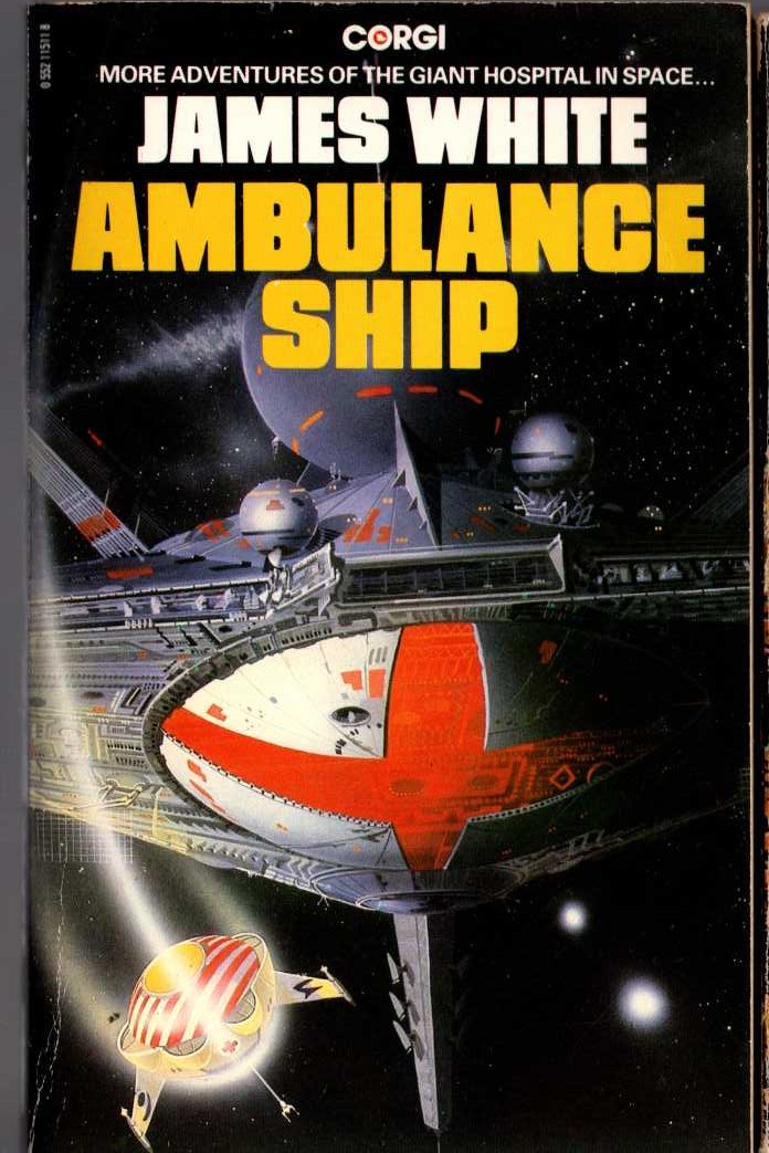 James White  AMBULANCE SHIP front book cover image