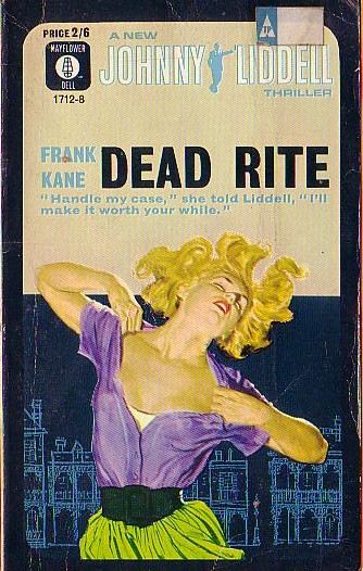 Frank Kane  DEAD RITE front book cover image