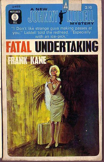 Frank Kane  FATAL UNDERTAKING front book cover image