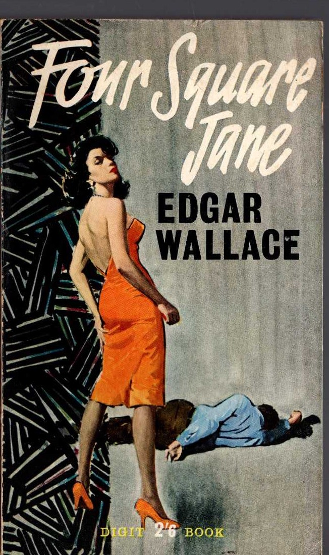 Edgar Wallace  FOUR SQUARE JANE front book cover image