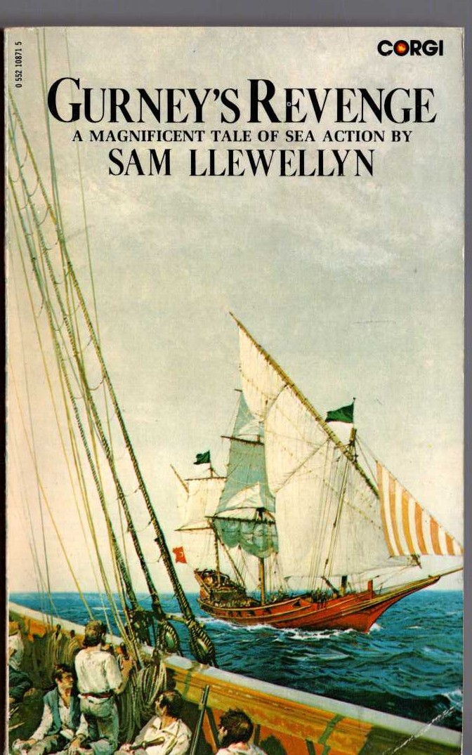 Sam Llewellyn  GURNEY'S REVENGE front book cover image
