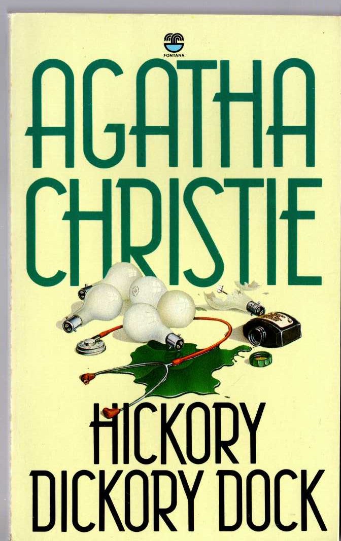 Agatha Christie  HICKORY DICKORY DOCK front book cover image