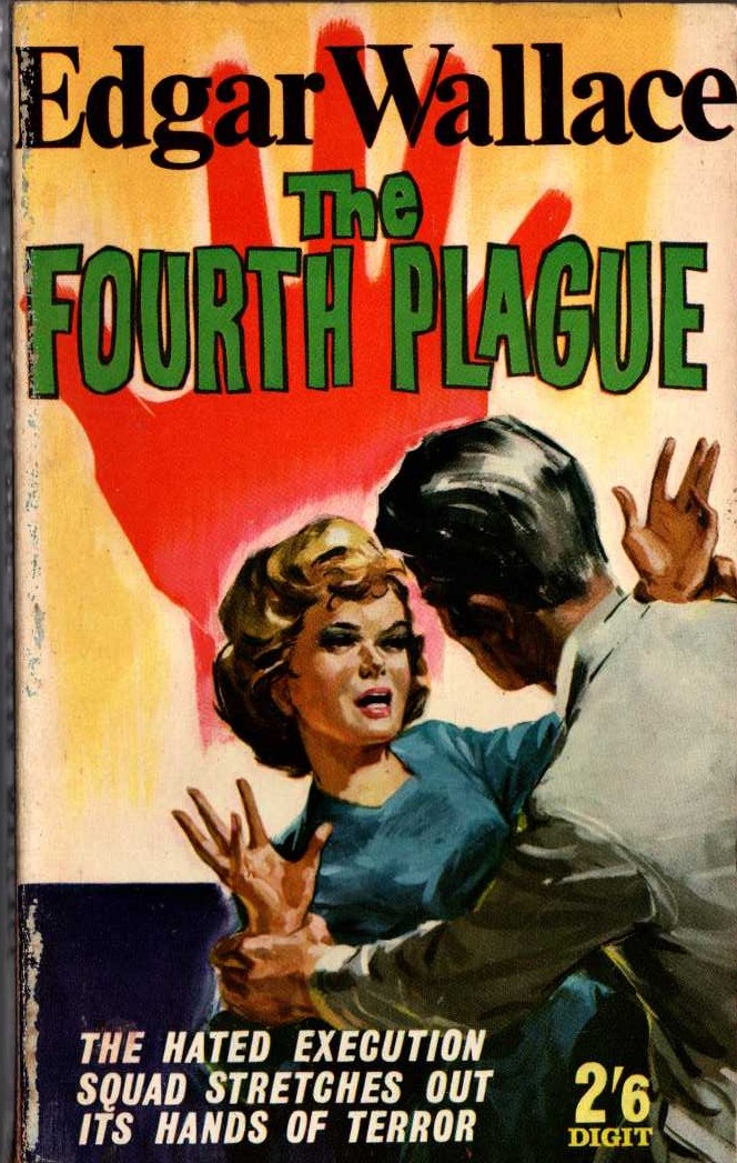 Edgar Wallace  THE FOURTH PLAGUE front book cover image